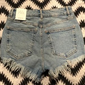 Zara denim shorts